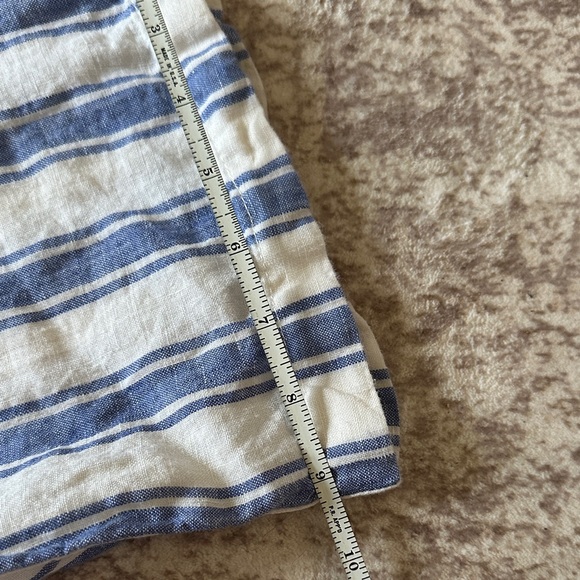 C&C California Blue and White Striped Cargo Pants - Picture 10 of 12